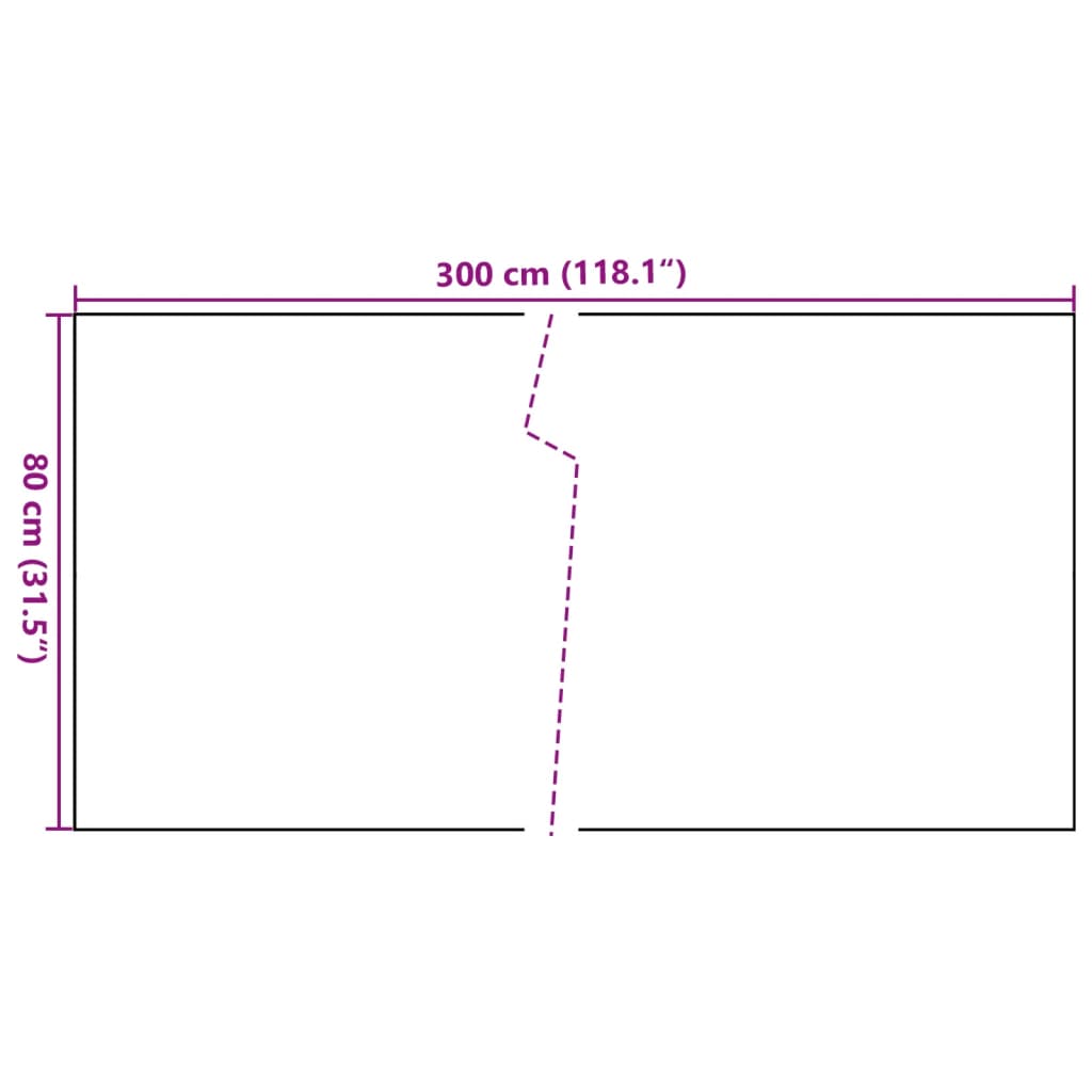 Balkonscherm 300x80 cm poly rattan lichtbruin is nu te koop bij PeponiXL, paradijselijk wonen!