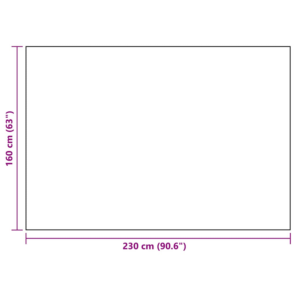 Buitenkleed ARAKIL 160x230 cm PP wit en zwart is nu te koop bij PeponiXL, paradijselijk wonen!