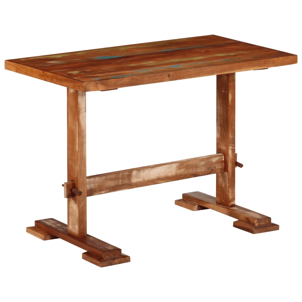 Eettafel 110x55x78 cm massief gerecycled hout is nu te koop bij PeponiXL, paradijselijk wonen!
