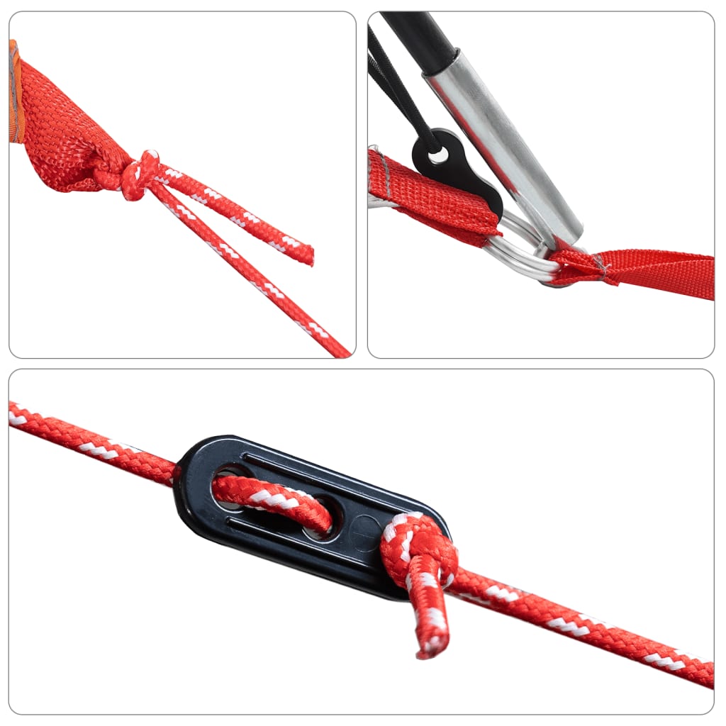 Tipitent voor gezin 12-persoons waterdicht grijs en oranje is nu te koop bij PeponiXL, paradijselijk wonen!