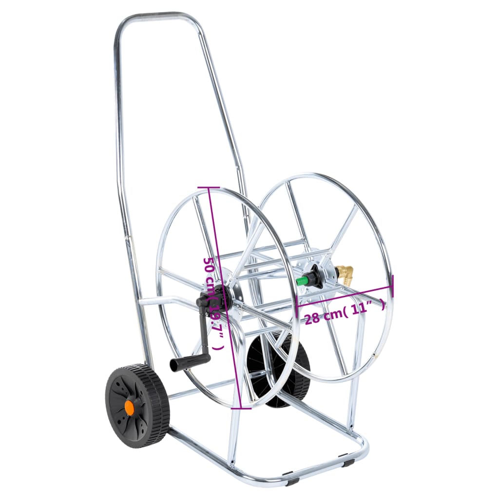 Tuinslangkar voor 80 m 3/4" slang staal is nu te koop bij PeponiXL, paradijselijk wonen!