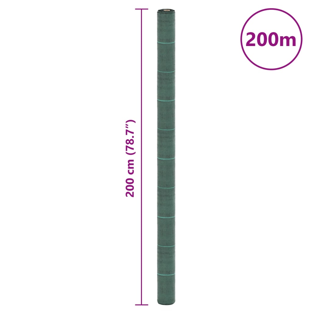 Worteldoek 2x200 m polypropeen groen is nu te koop bij PeponiXL, paradijselijk wonen!
