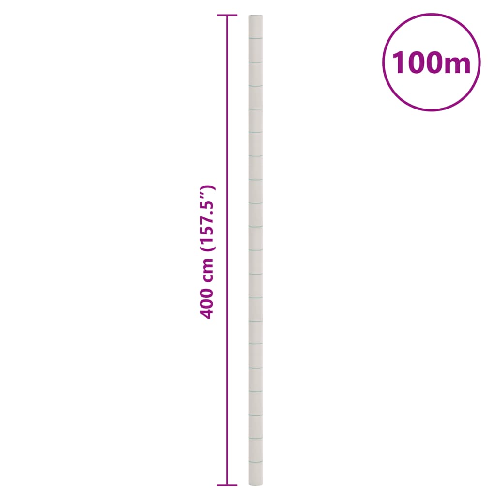 Worteldoek 4x100 m polypropeen wit is nu te koop bij PeponiXL, paradijselijk wonen!