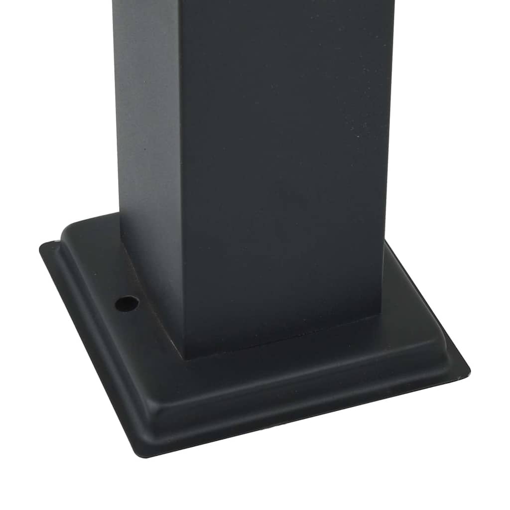 Bolderarmatuur met stopcontact 110 cm Zwart IP44 is nu te koop bij PeponiXL, paradijselijk wonen!