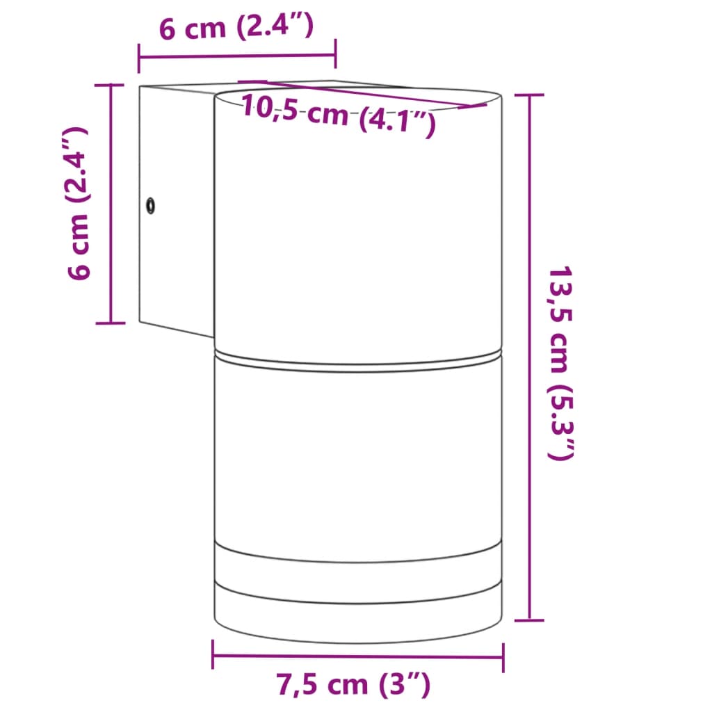 Buitenwandlampen 2 st gegoten aluminium zwart is nu te koop bij PeponiXL, paradijselijk wonen!