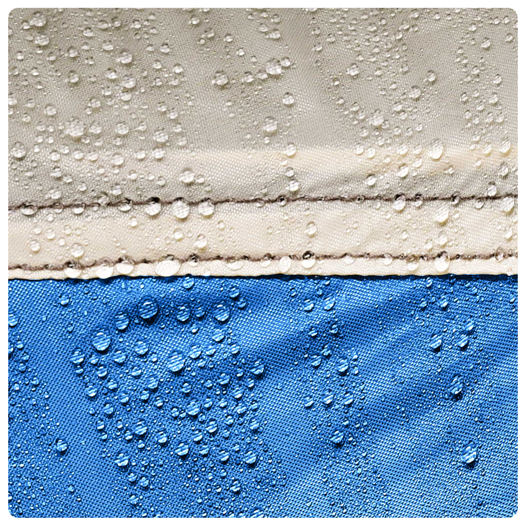 Strandtent 2-persoons waterdicht snelontgrendeling azuurblauw is nu te koop bij PeponiXL, paradijselijk wonen!