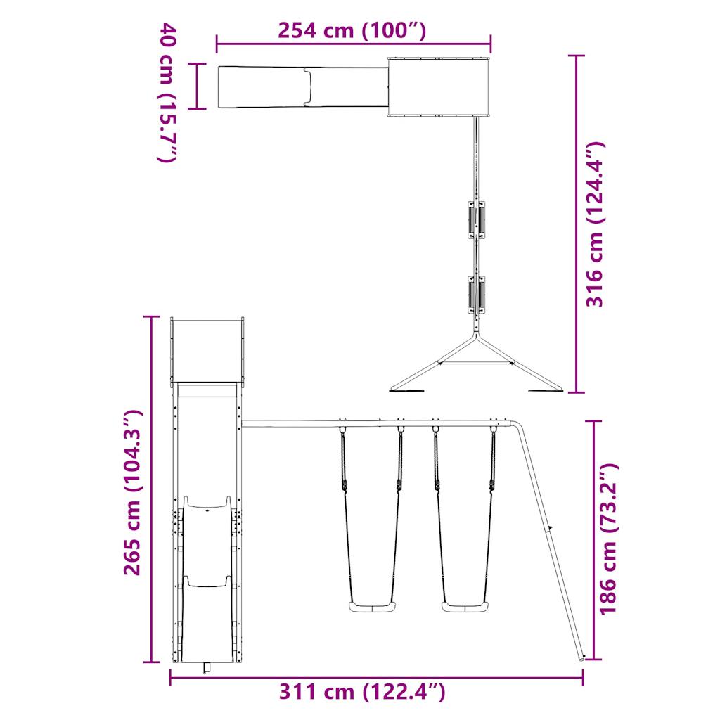 Speelhuis massief douglashout is nu te koop bij PeponiXL, paradijselijk wonen!