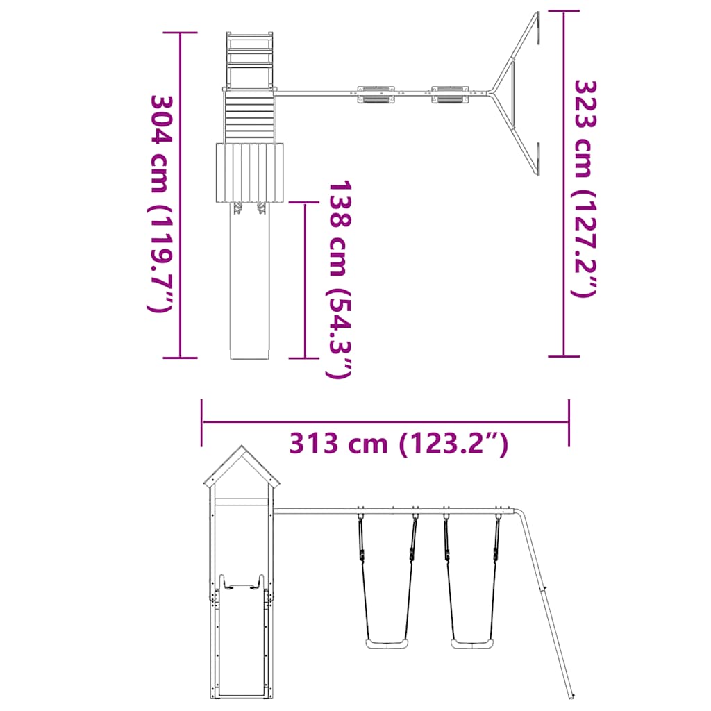 Speelhuis massief douglashout is nu te koop bij PeponiXL, paradijselijk wonen!