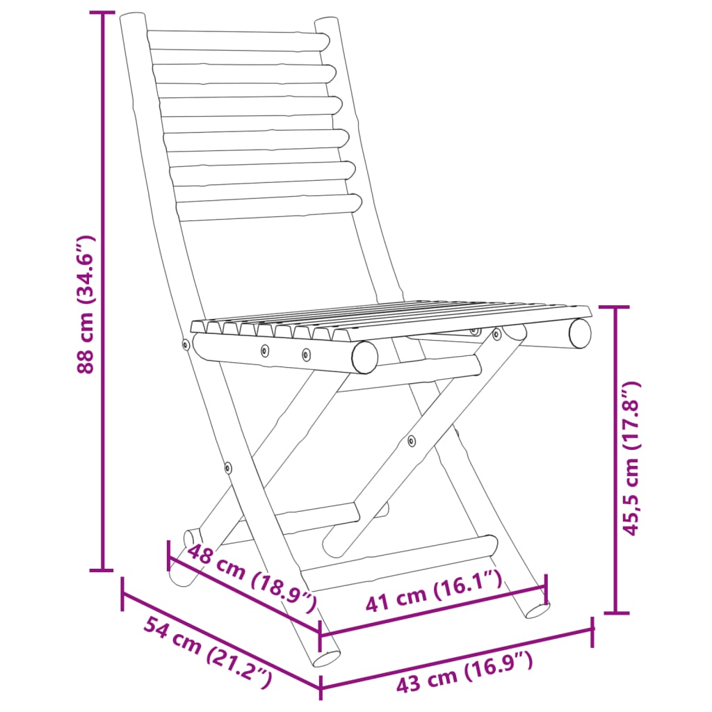 5-delige Tuinset bamboe is nu te koop bij PeponiXL, paradijselijk wonen!