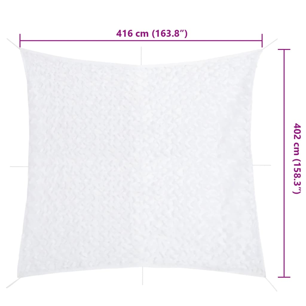 Camouflagenet met opbergzak 416x402 cm wit is nu te koop bij PeponiXL, paradijselijk wonen!