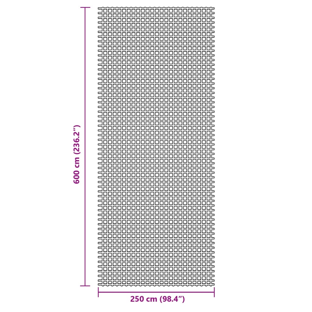 Tenttapijt 6x2,5 m blauw is nu te koop bij PeponiXL, paradijselijk wonen!