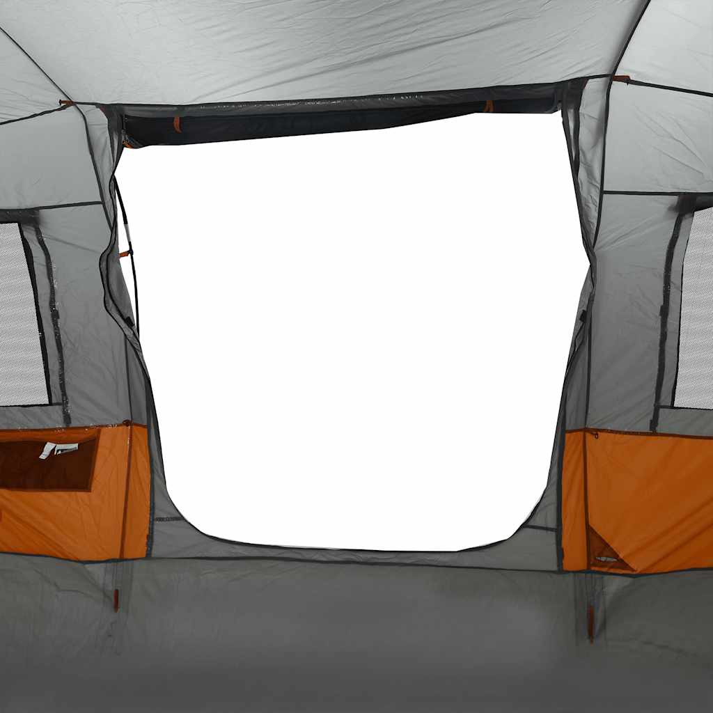 Tunneltent 4-persoons waterdicht grijs en oranje is nu te koop bij PeponiXL, paradijselijk wonen!