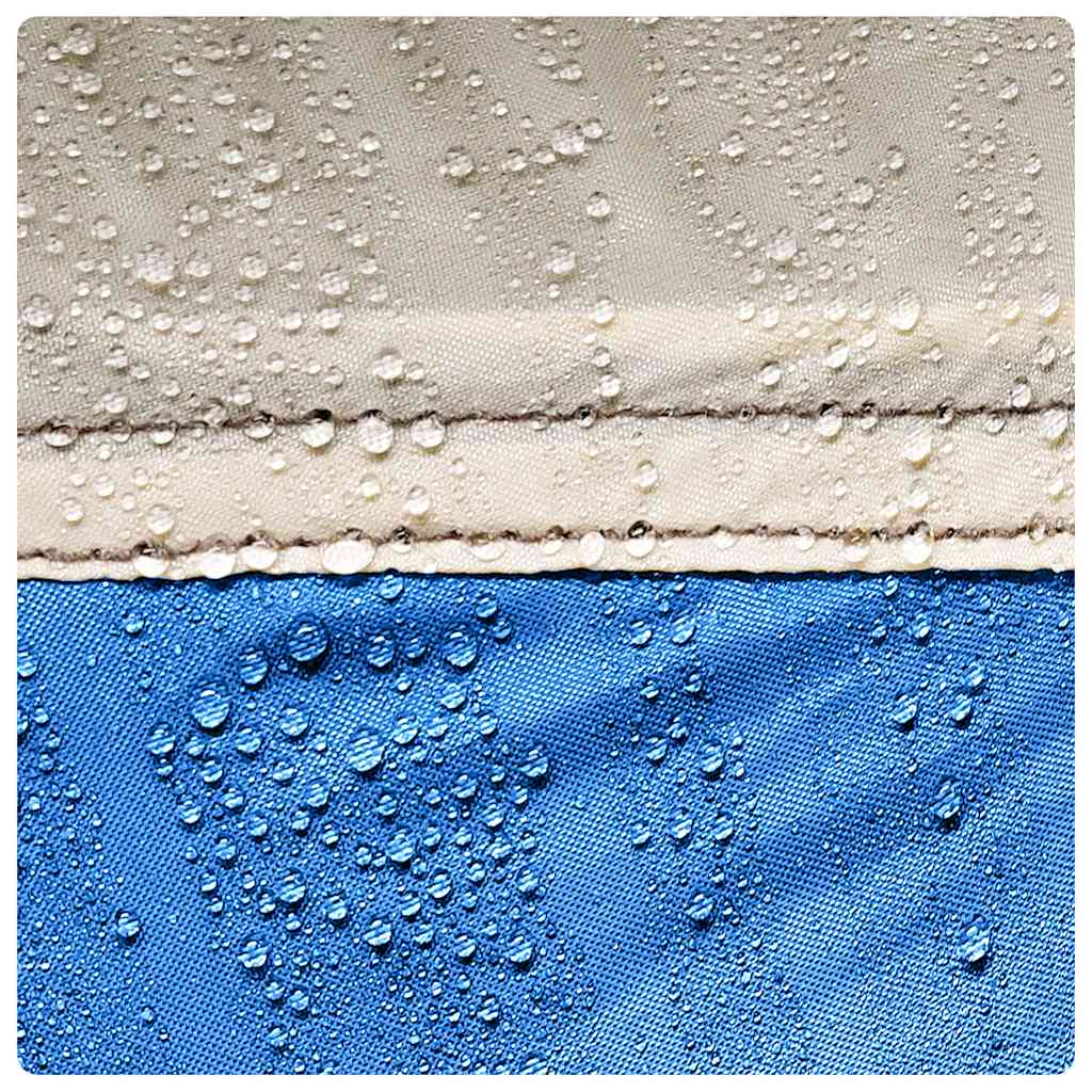 Strandtent 2-persoons waterdicht azuurblauw is nu te koop bij PeponiXL, paradijselijk wonen!