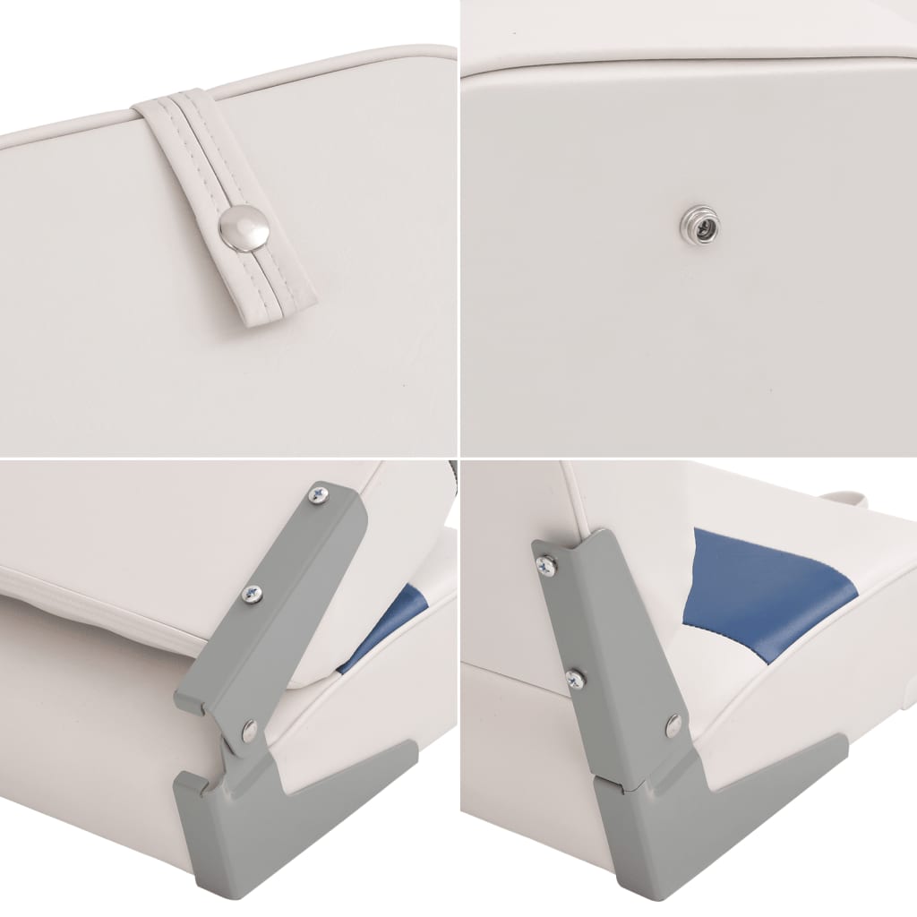 2-delige Bootstoelenset met hoge rugleuning inklapbaar is nu te koop bij PeponiXL, paradijselijk wonen!