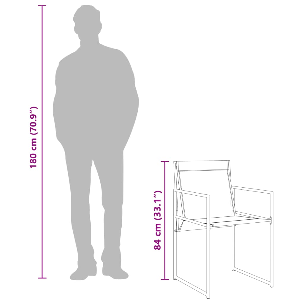 11-delige Tuinset textileen zwart is nu te koop bij PeponiXL, paradijselijk wonen!