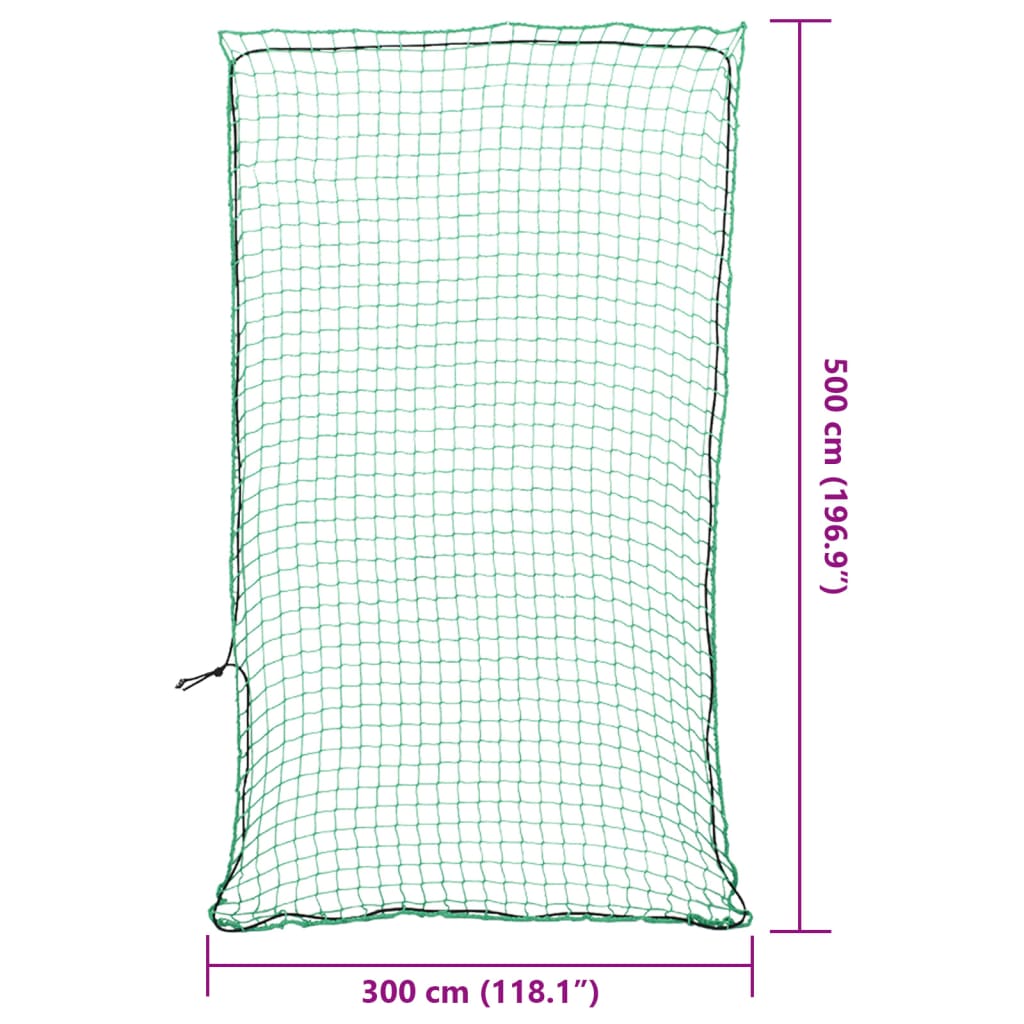 Aanhangwagennet elastisch touw 5x3 m polypropeen groen is nu te koop bij PeponiXL, paradijselijk wonen!