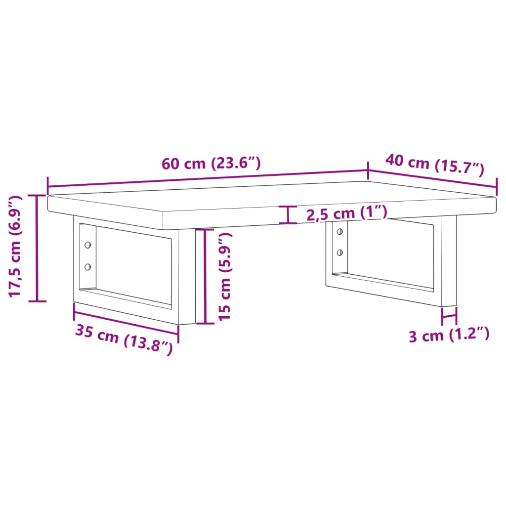 Badkamer wandschap staal en massief eikenhout is nu te koop bij PeponiXL, paradijselijk wonen!