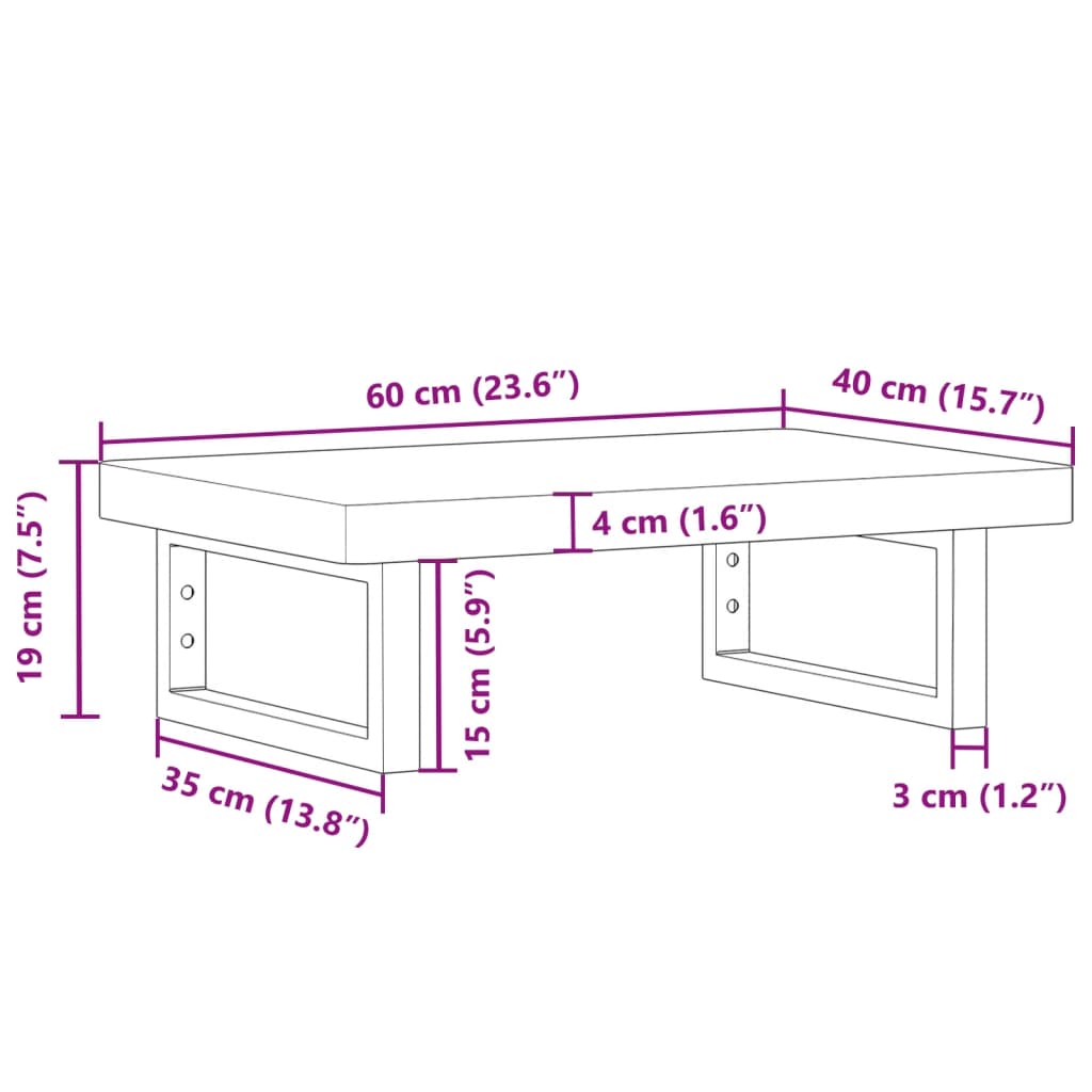 Badkamer wandschap staal en massief beukenhout is nu te koop bij PeponiXL, paradijselijk wonen!