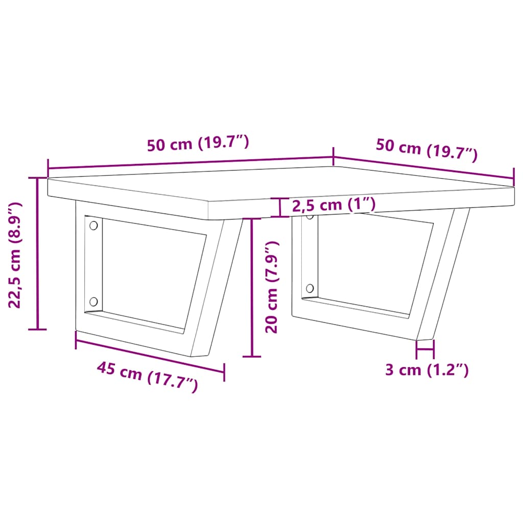 Badkamer wandschap staal en massief beukenhout is nu te koop bij PeponiXL, paradijselijk wonen!