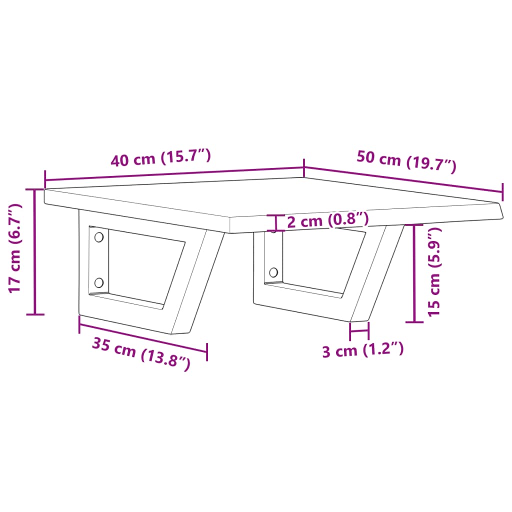 Badkamer wandschap staal en massief eikenhout is nu te koop bij PeponiXL, paradijselijk wonen!