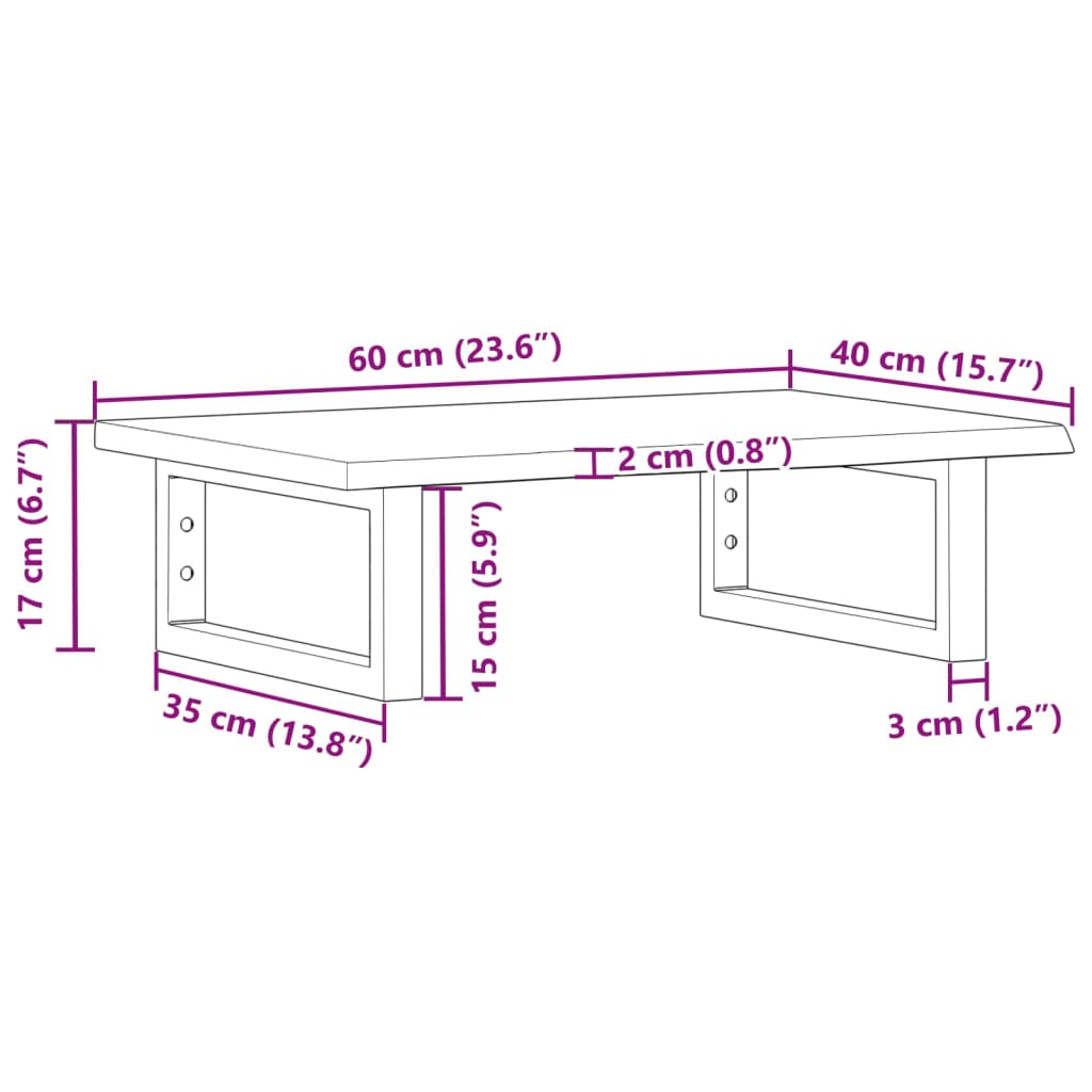 Badkamer wandschap staal en massief eikenhout is nu te koop bij PeponiXL, paradijselijk wonen!