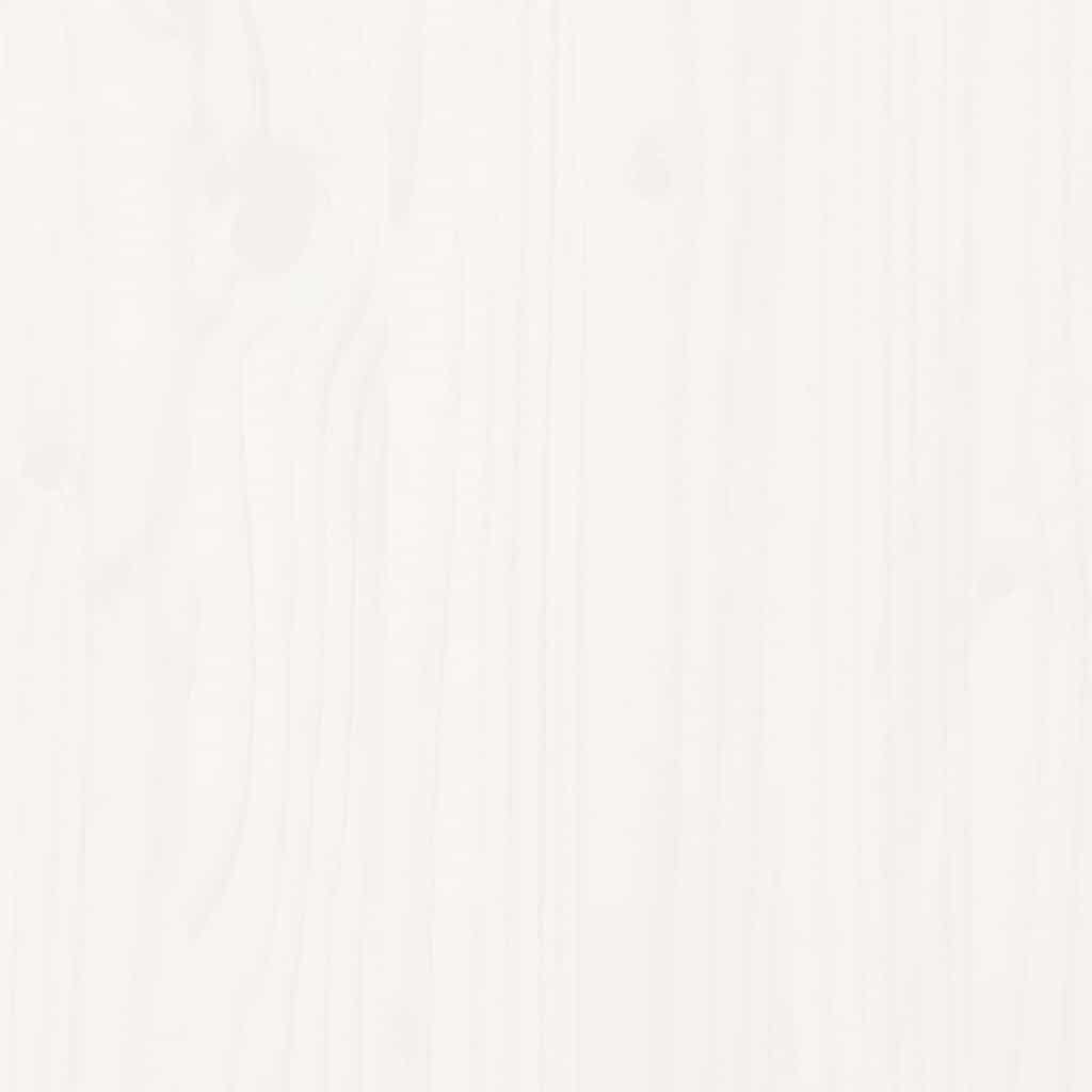 Bedframe zonder matras massief grenenhout wit 135x190 cm is nu te koop bij PeponiXL, paradijselijk wonen!