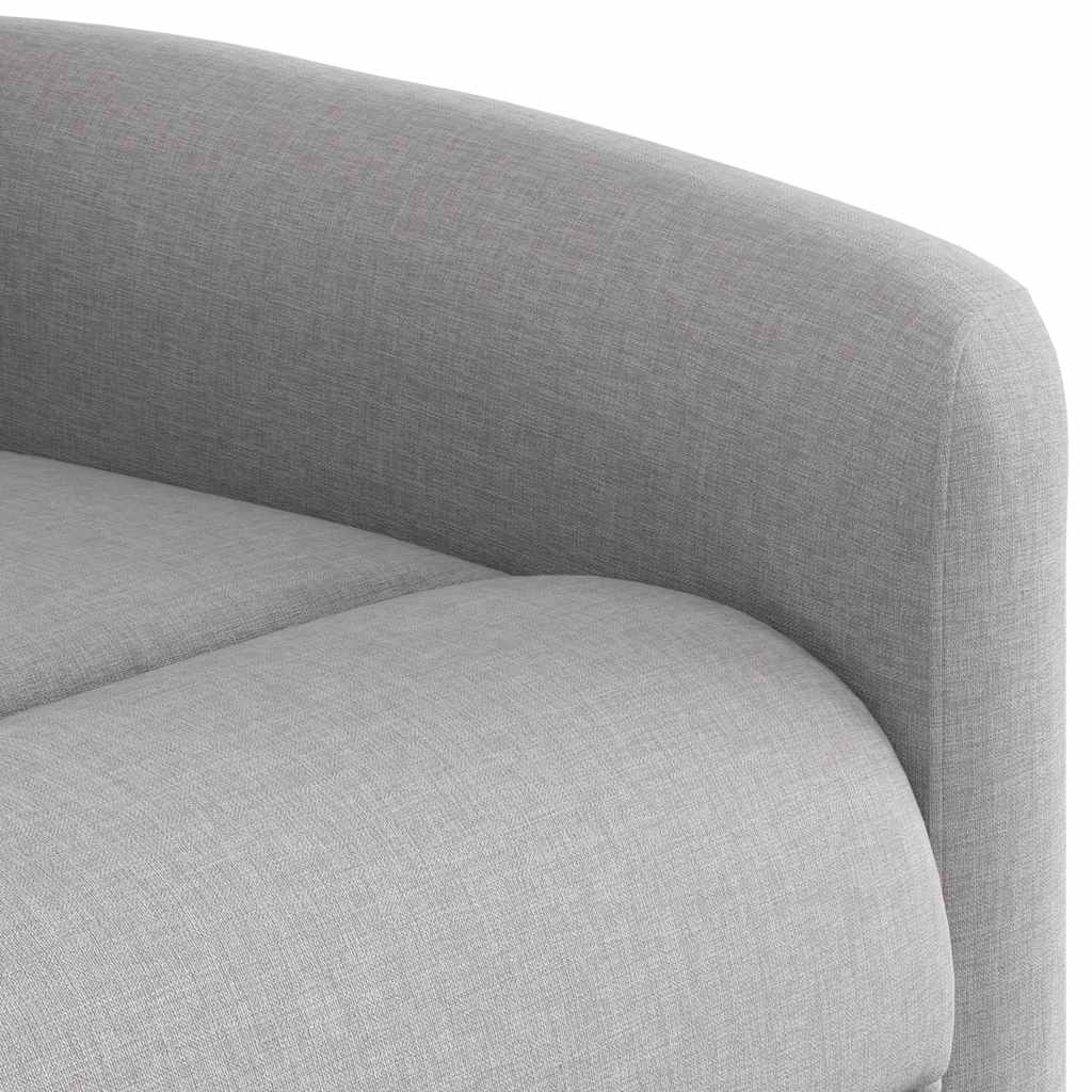 Massagestoel elektrisch verstelbaar stof wolk grijs is nu te koop bij PeponiXL, paradijselijk wonen!