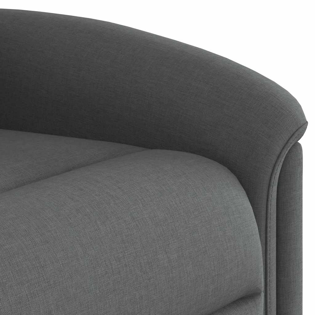 Fauteuil elektrisch verstelbaar stof donkergrijs is nu te koop bij PeponiXL, paradijselijk wonen!