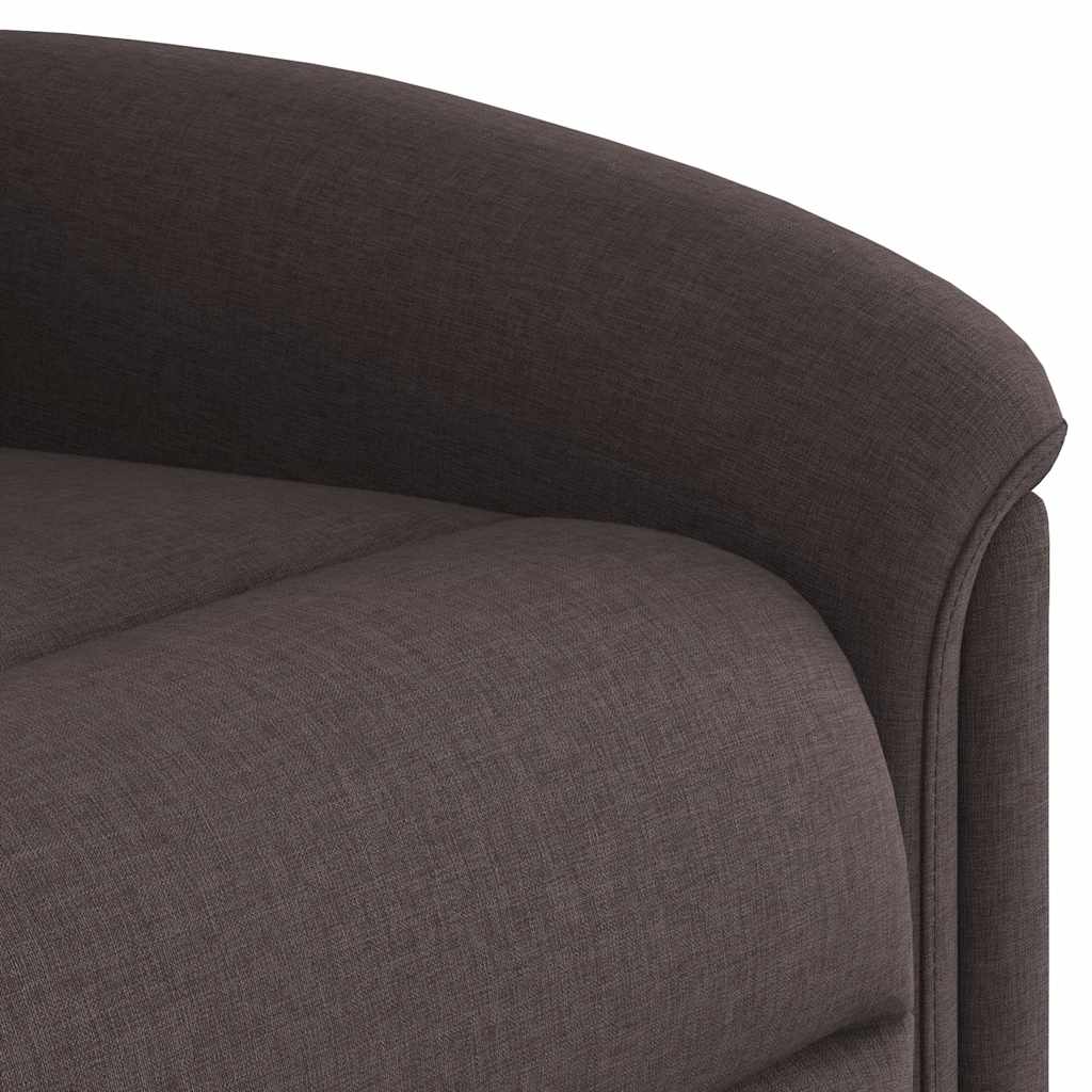 Fauteuil verstelbaar elektrisch stof donkerbruin is nu te koop bij PeponiXL, paradijselijk wonen!
