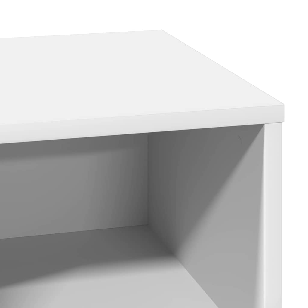 Nachtkastje met lade 2 pcs Wit 50 x 34,5 x 50 cm. Bewerkt hout is nu te koop bij PeponiXL, paradijselijk wonen!