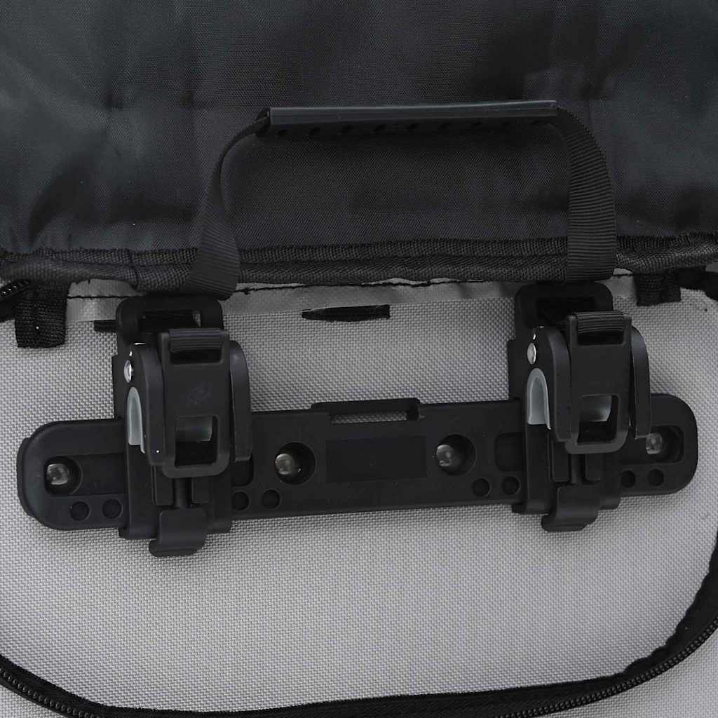 Fietstas Grijs 31 x 13 x 58 cm Polyester is nu te koop bij PeponiXL, paradijselijk wonen!