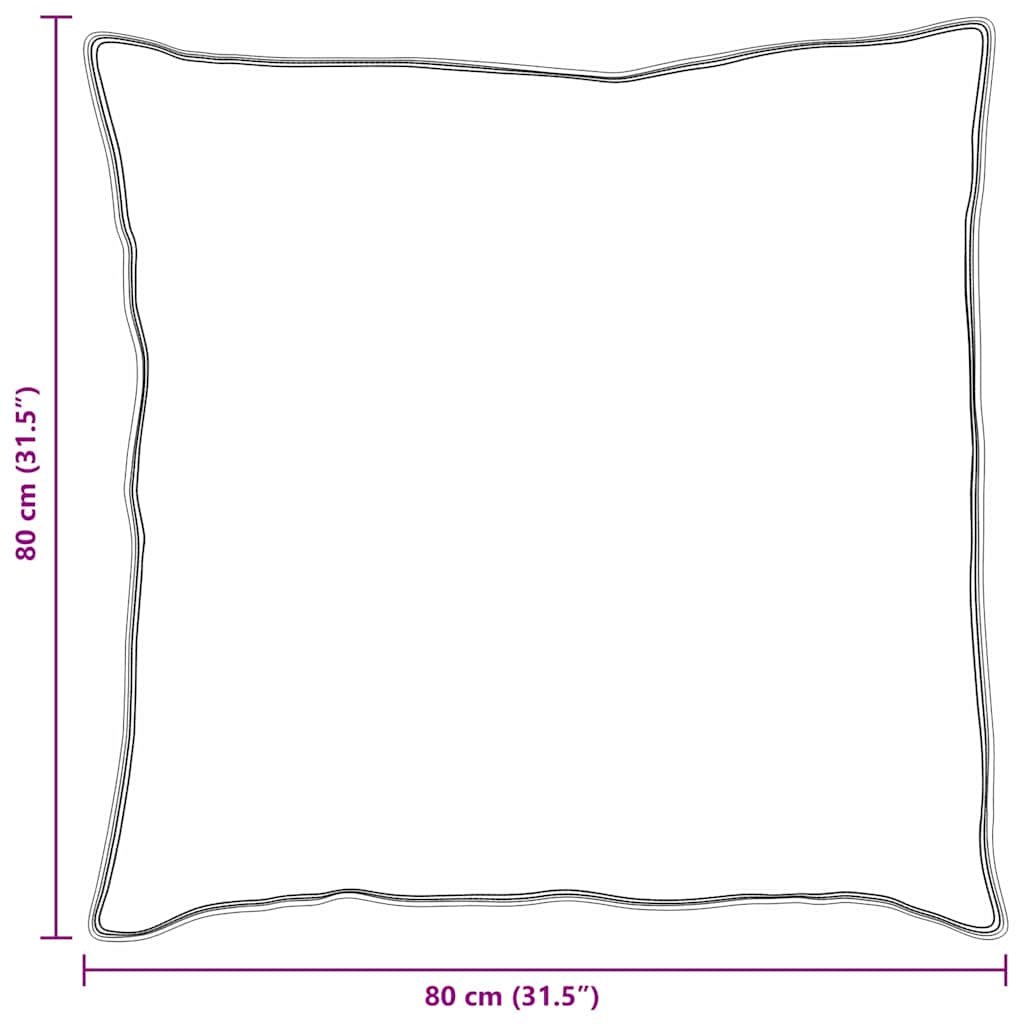 Hoofdkussen met kussen 2 pcs Wit 80 x 80 cm Veren is nu te koop bij PeponiXL, paradijselijk wonen!