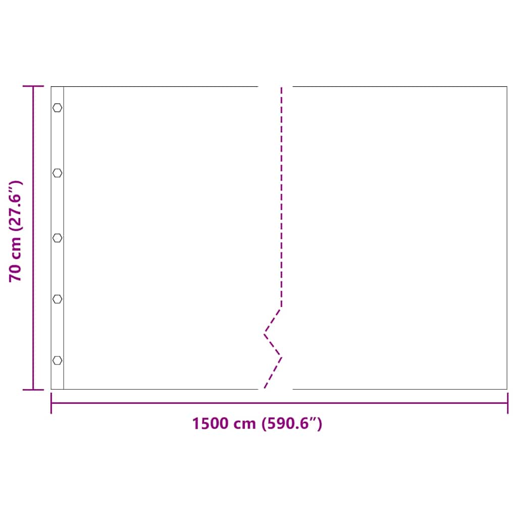 Worteldoek Zwart 0,7 x 15 m Polyetheen is nu te koop bij PeponiXL, paradijselijk wonen!