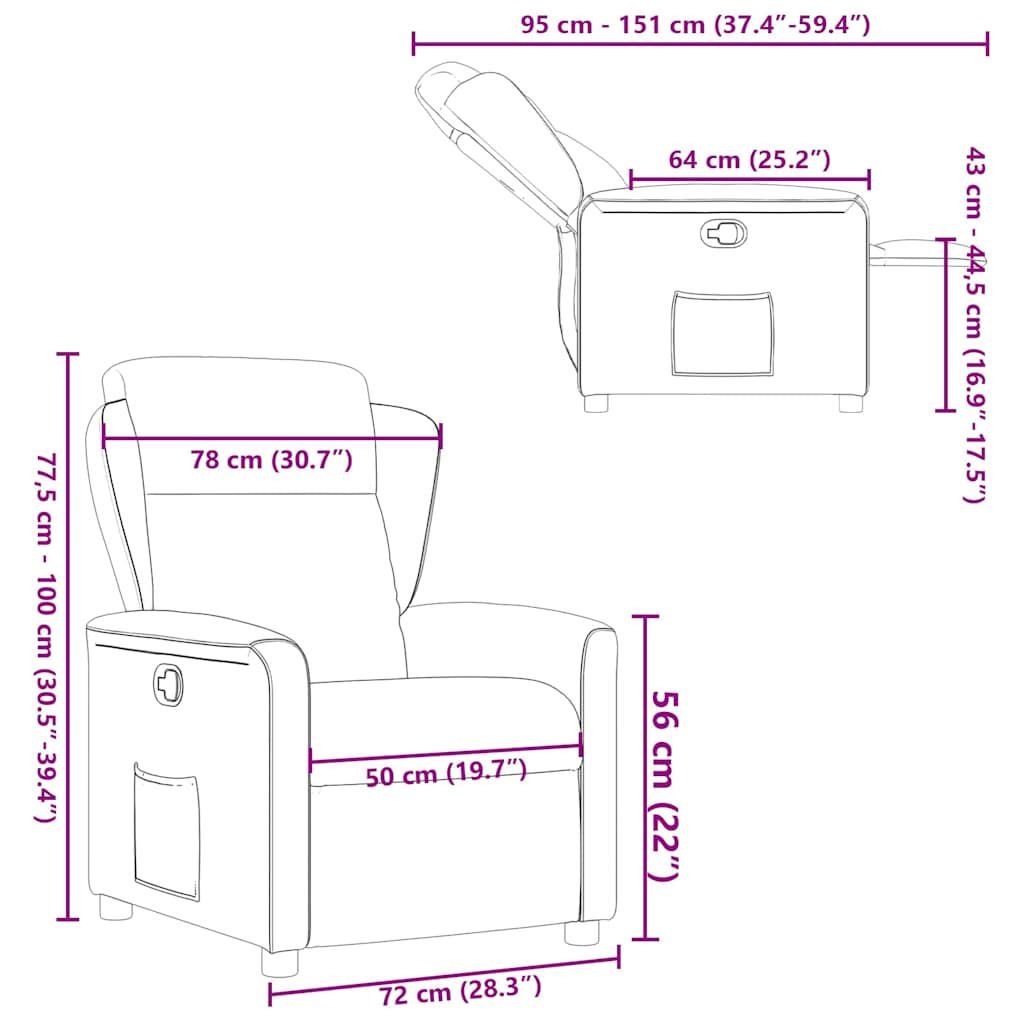 Fauteuil verstelbaar stof zwart is nu te koop bij PeponiXL, paradijselijk wonen!