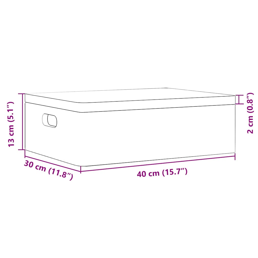 Houten kist met deksel&handvatten 40x30x13cm grenenhout zwart is nu te koop bij PeponiXL, paradijselijk wonen!