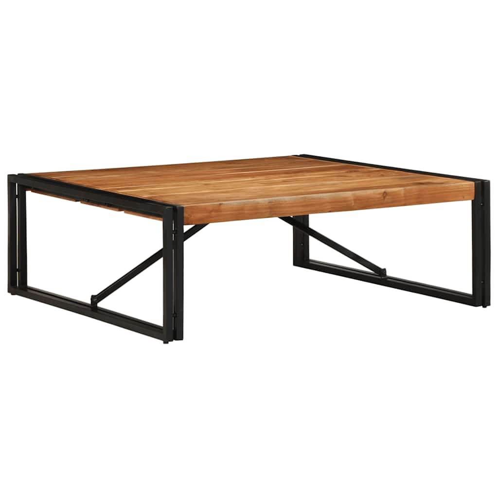 Salontafel 100x100x35 cm massief acaciahout is nu te koop bij PeponiXL, paradijselijk wonen!