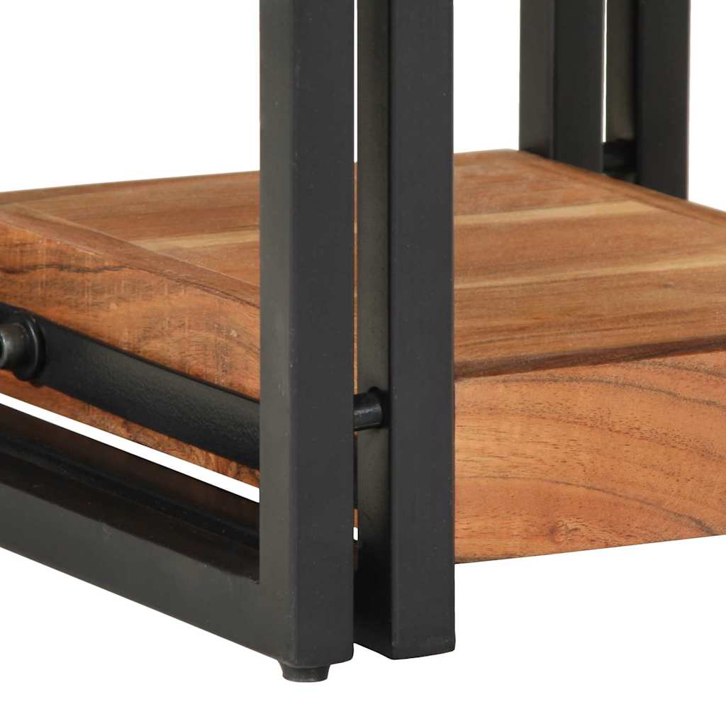 Nachtkastje 2 pcs Bruin 30 x 30 x 40 cm Massief acaciahout is nu te koop bij PeponiXL, paradijselijk wonen!