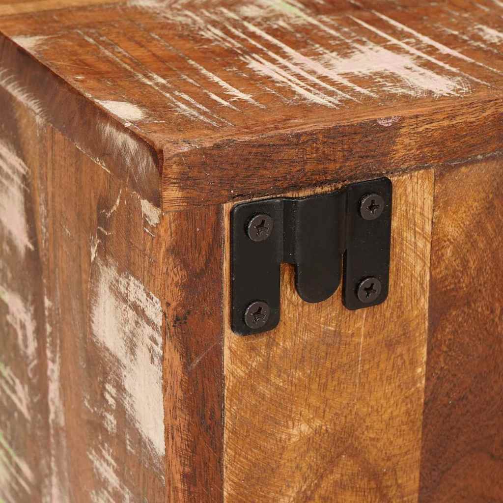 Nachtkastje 2 pcs Bruin 35 x 33 x 48 cm Massief gerecycled hout is nu te koop bij PeponiXL, paradijselijk wonen!