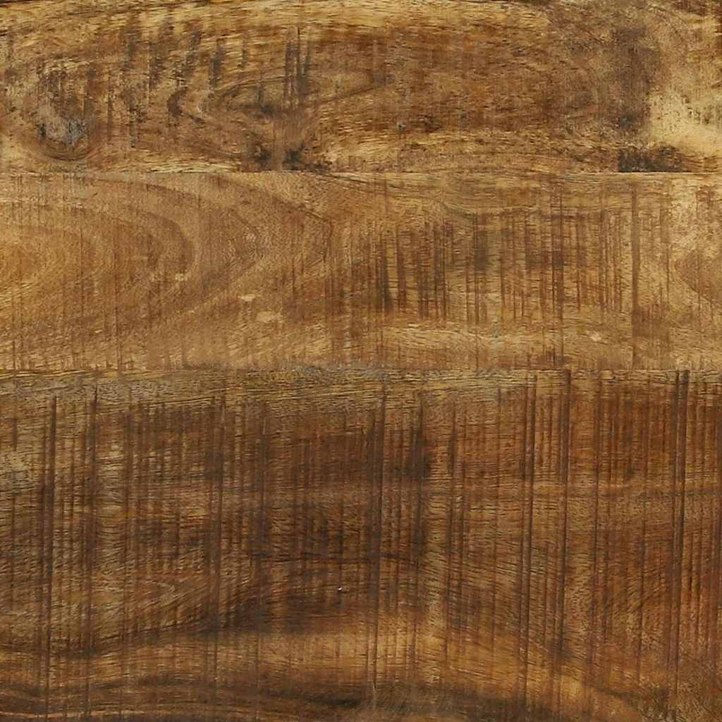 Wijnrek Bruin en zwart 35 x 35 x 39 cm Massief Mango Hout is nu te koop bij PeponiXL, paradijselijk wonen!