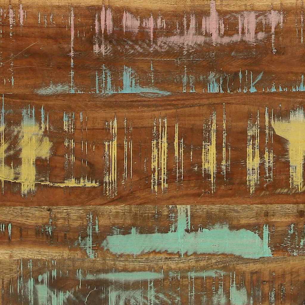 Wijnrek 35 x 35 x 39 cm Massief Gerecycled Hout is nu te koop bij PeponiXL, paradijselijk wonen!