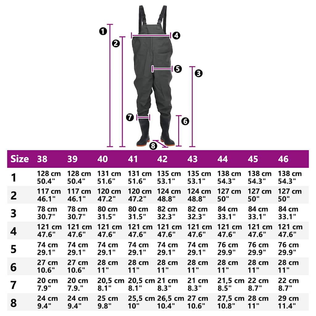 Waadpak met laarzen maat 38 donkergroen is nu te koop bij PeponiXL, paradijselijk wonen!