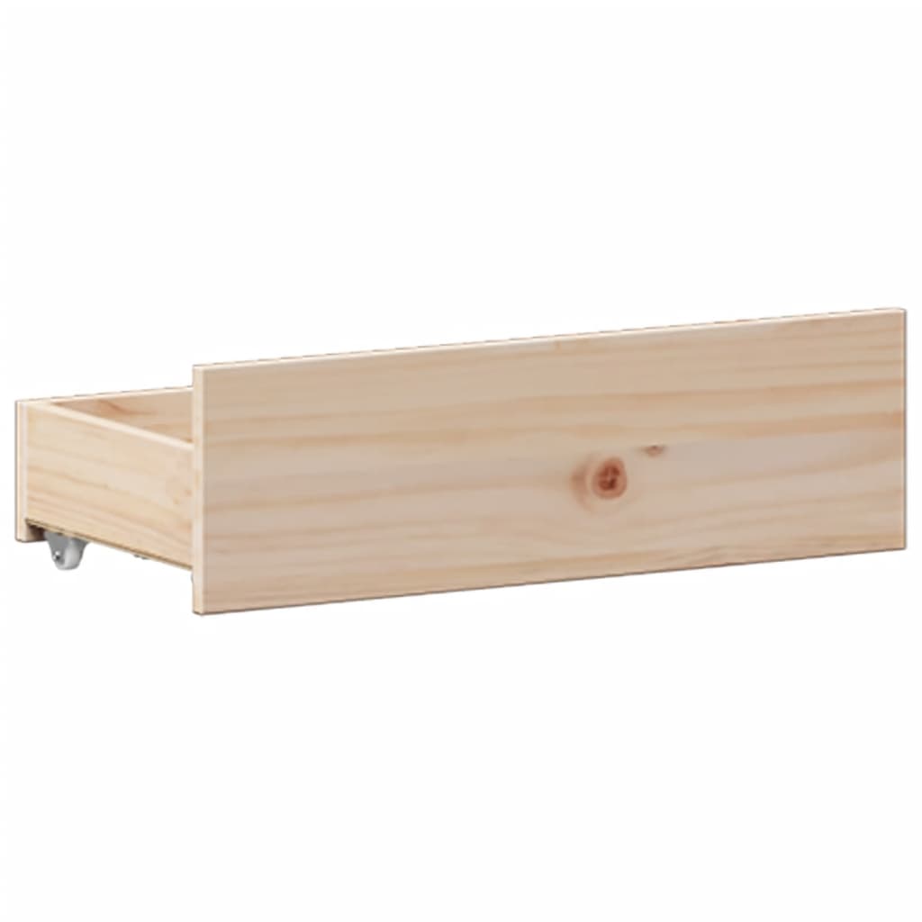 Bed met boekenkast zonder matras massief grenenhout 180x200 cm is nu te koop bij PeponiXL, paradijselijk wonen!