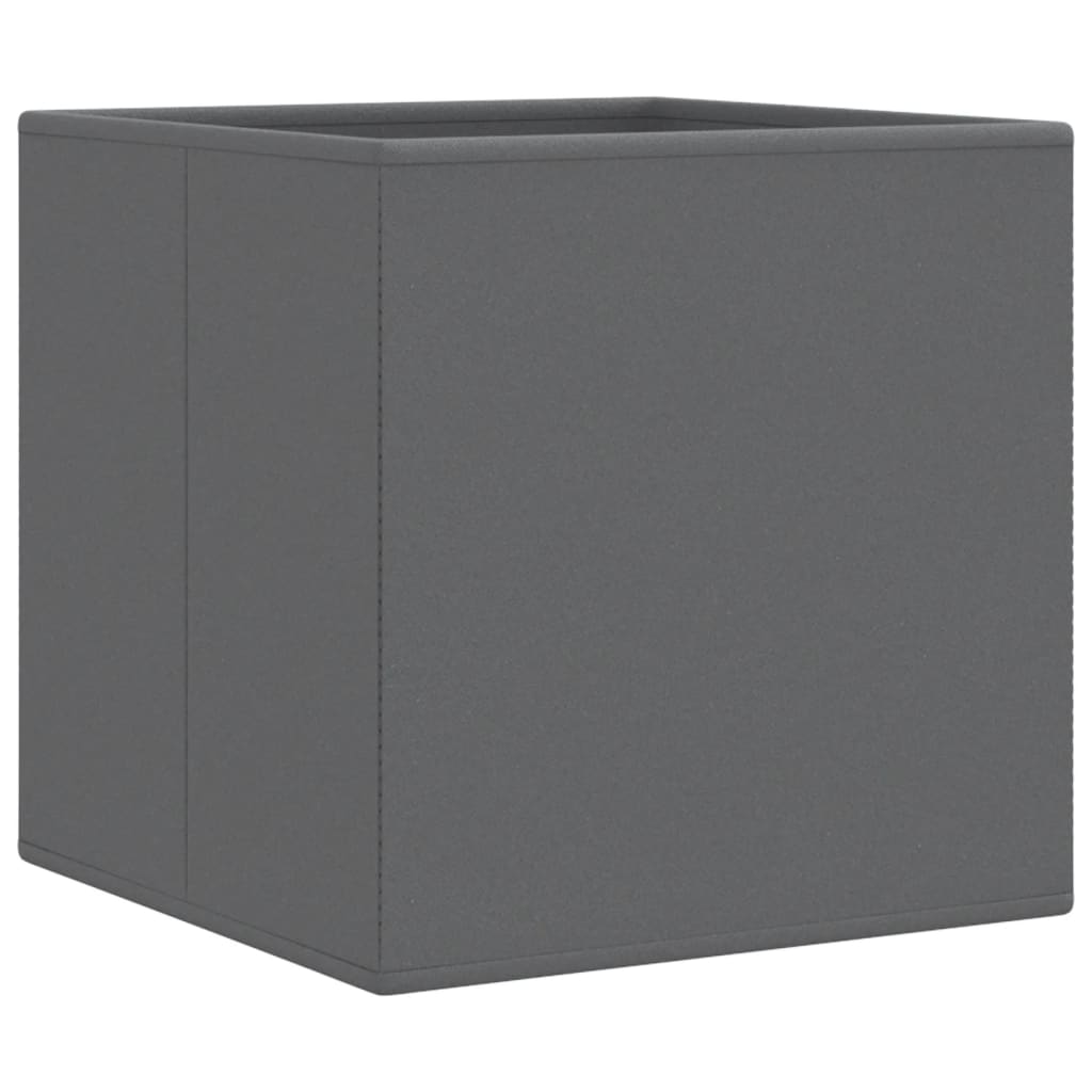 Opbergboxen 4 st inklapbaar 32x32x32 cm ongeweven stof grijs is nu te koop bij PeponiXL, paradijselijk wonen!