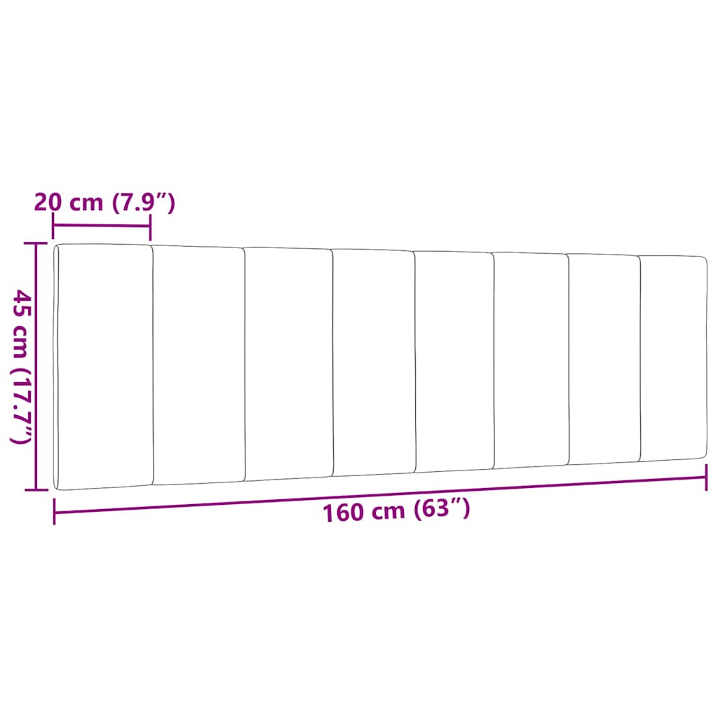 Hoofdbordkussen "Hanko" 160 cm stof lichtgrijs is nu te koop bij PeponiXL, paradijselijk wonen!