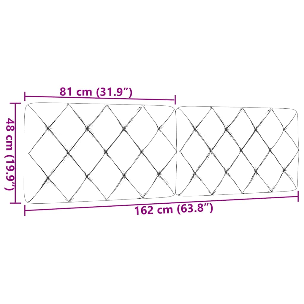 Hoofdbordkussen 160 cm stof donkergrijs is nu te koop bij PeponiXL, paradijselijk wonen!