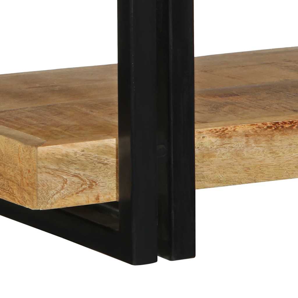 Wandschap 70x33x35 cm massief ruw mangohout is nu te koop bij PeponiXL, paradijselijk wonen!