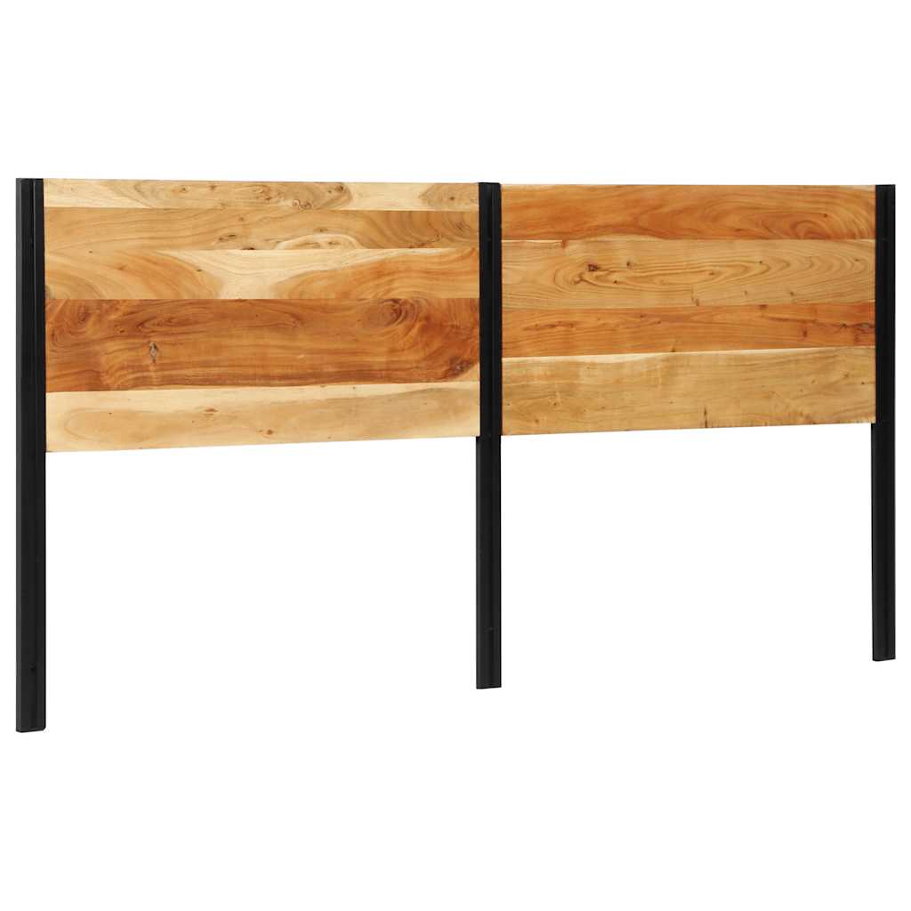 Hoofdeinde 200 cm massief acaciahout en ijzer is nu te koop bij PeponiXL, paradijselijk wonen!