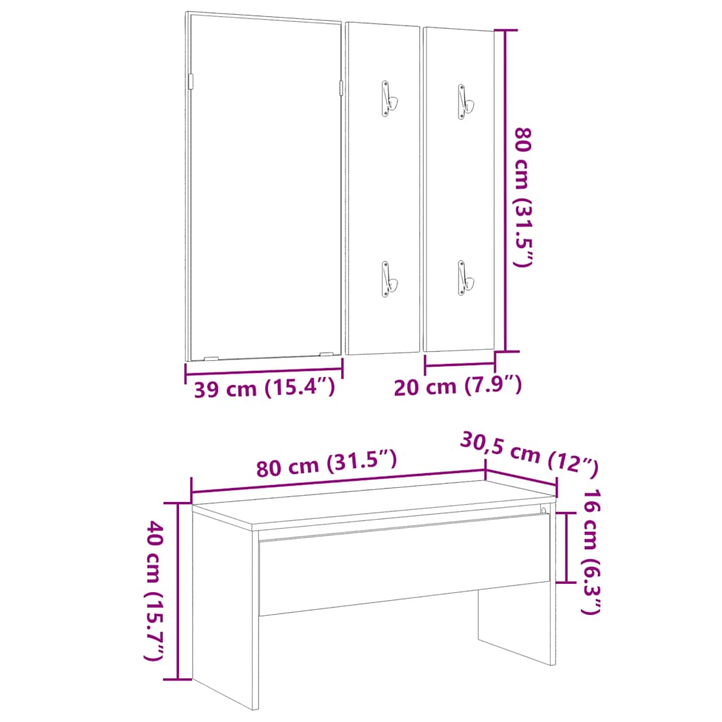 Halmeubelset bewerkt hout oud houtkleurig is nu te koop bij PeponiXL, paradijselijk wonen!