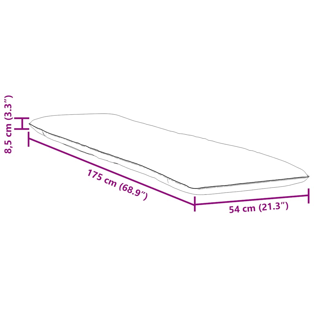 Opvouwbare ligstoel Rood Geruit Patroon 175x54x8,5 cm Oxford Stof is nu te koop bij PeponiXL, paradijselijk wonen!