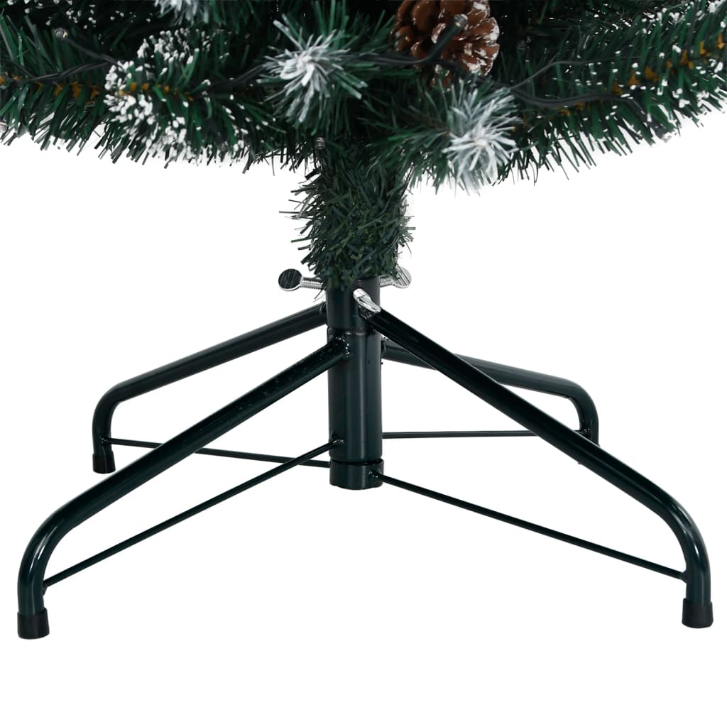 Kunstkerstboom smal met 300 LED's 240 cm is nu te koop bij PeponiXL, paradijselijk wonen!